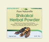 Fights dandruff, prevents dry scalp, trengthens, thickens, softens hair... Manas Pure Naturelle  100% Natural Shikakai Herbal Powder for all hair types (4 Weekly Single Use Pouches)