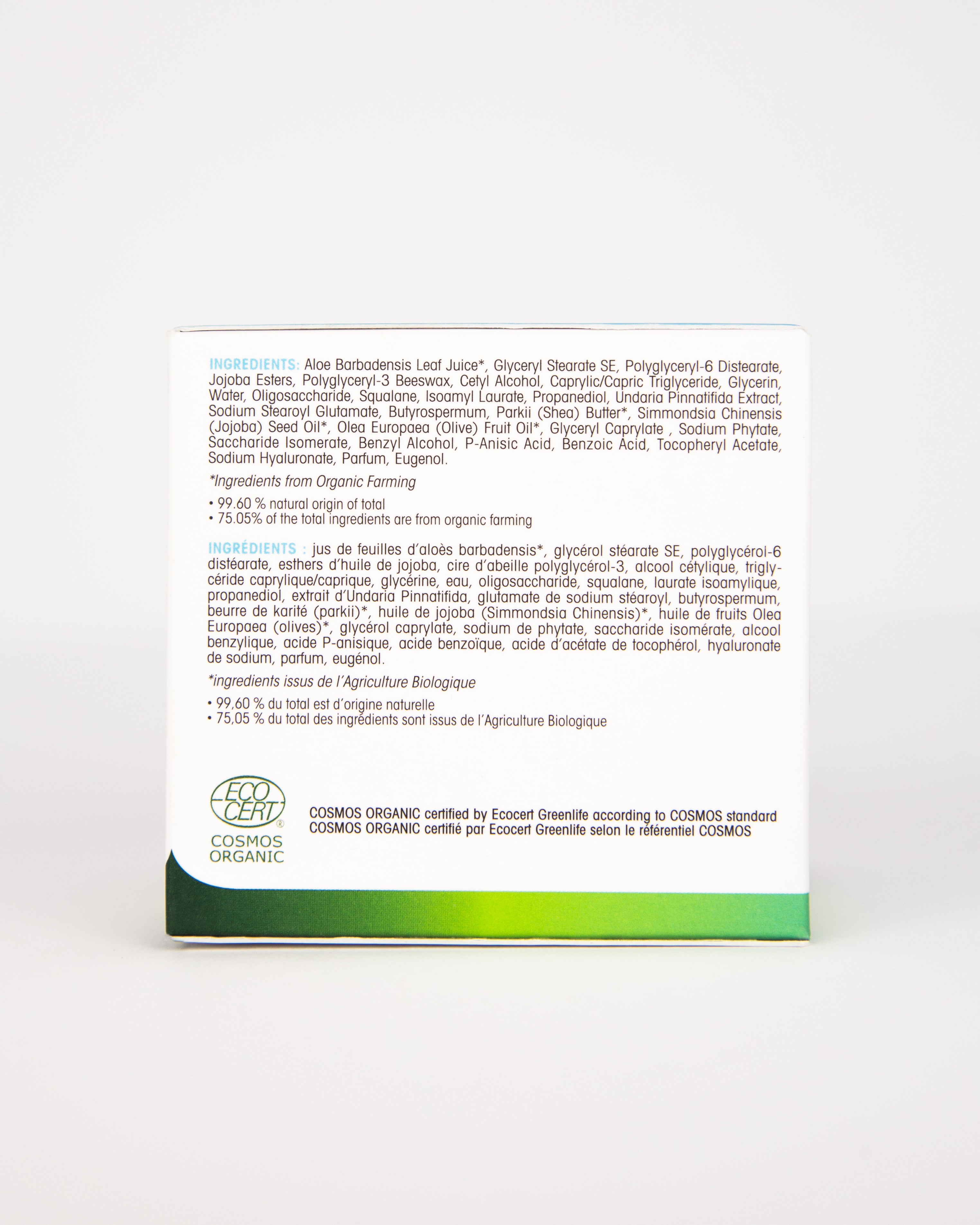 AQUA JUVENATE - Organic Anti-Aging Day Cream Certified Cosmos Organic